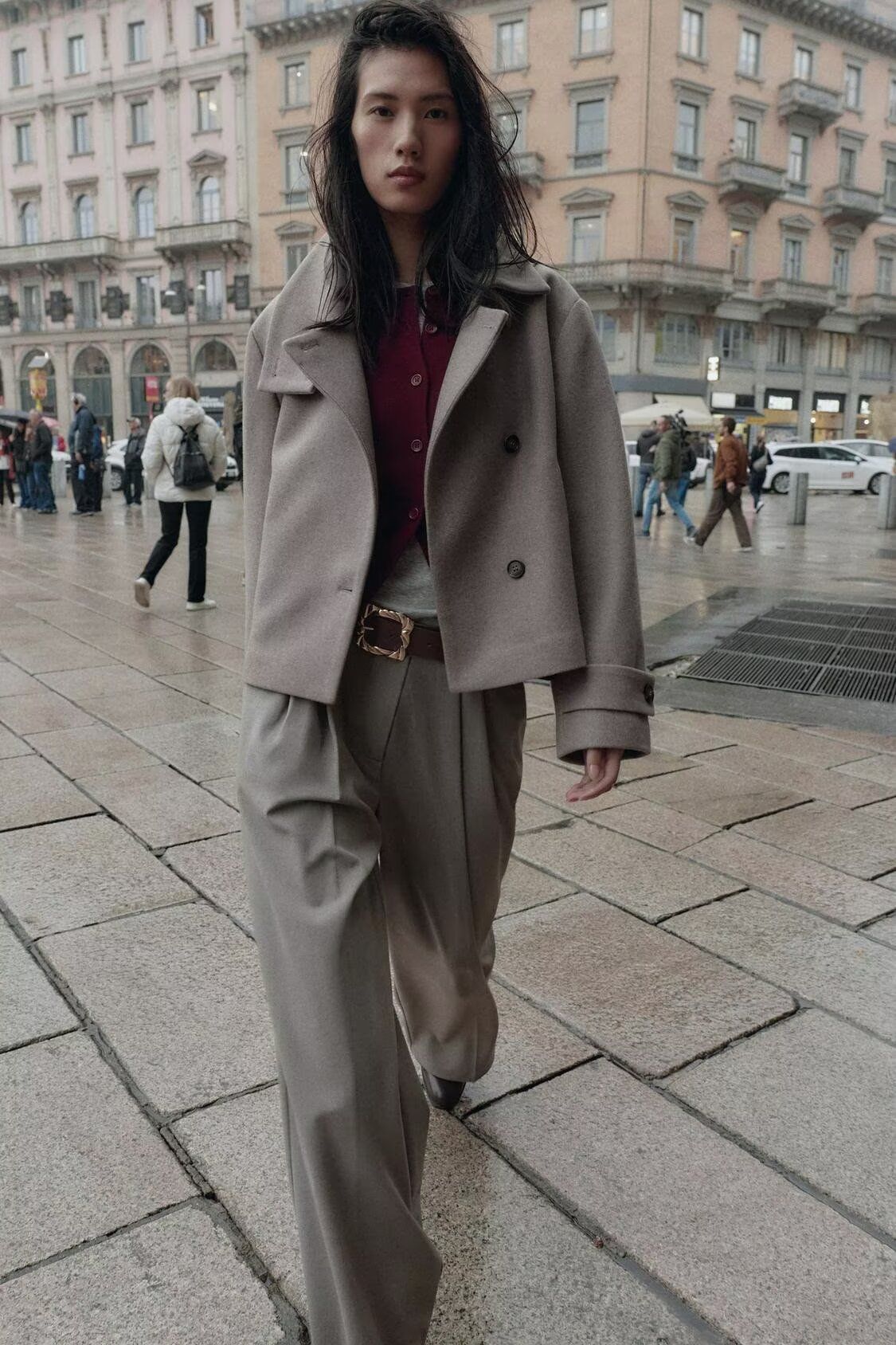 Fashionable Casual Stand Collar Outerwear