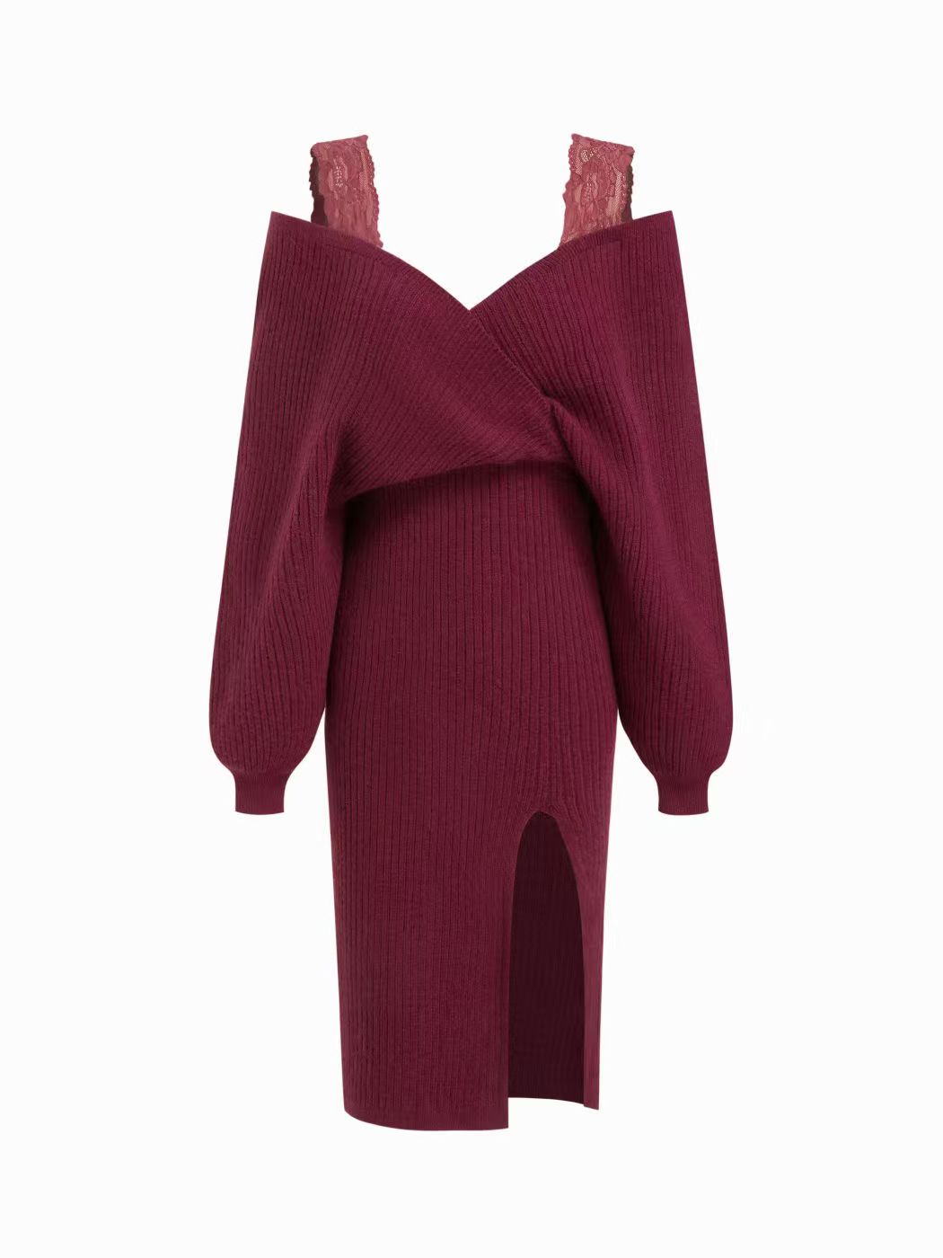 Casava Luxury V-Neck Dress