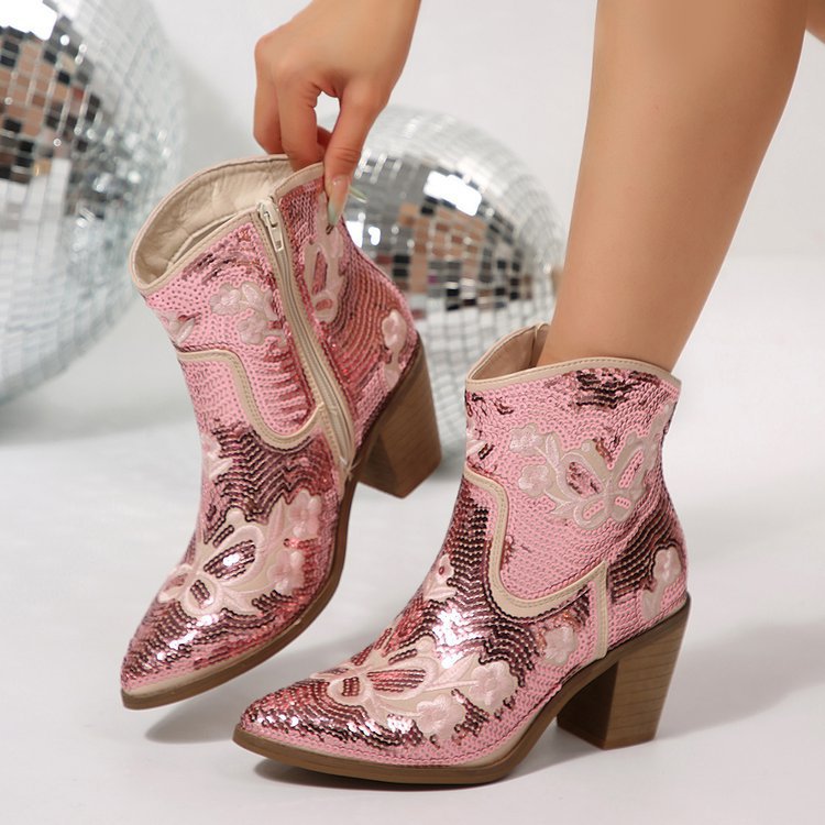 Casava SequinElegance Martin Boots
