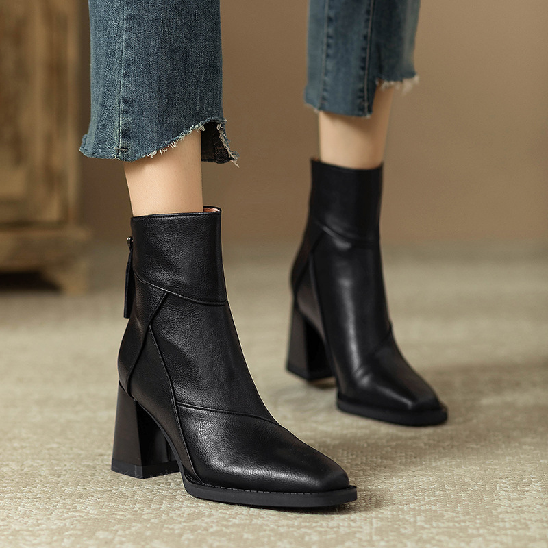 Casava British Edge Martin Booties