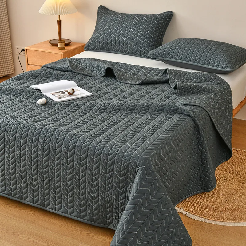 Casava Pure Cotton Quilted Bedspread Set