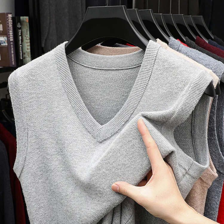 Casava Woolen Vest Thickened Sweater