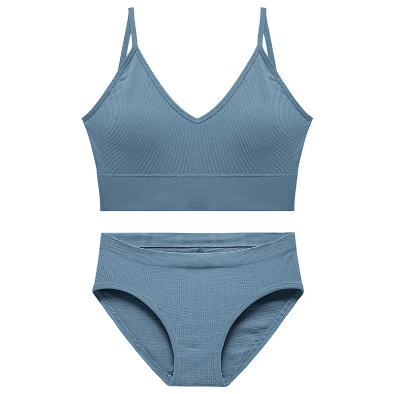 Casava Gather Breathable Bra & Panty Set