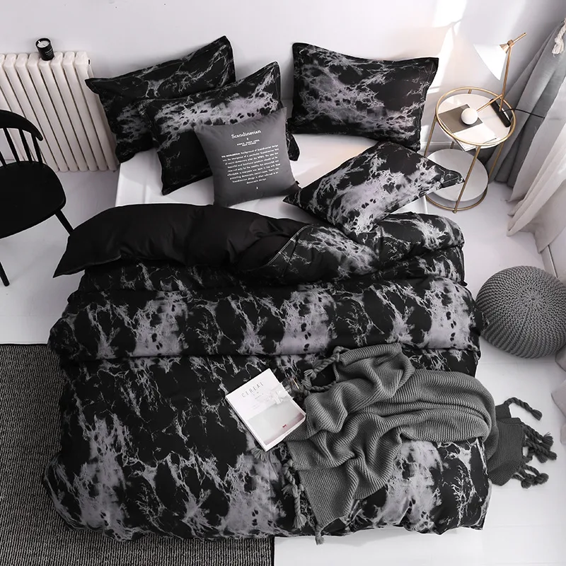 Casava Vacation Bloom Color-Block Bedding Set