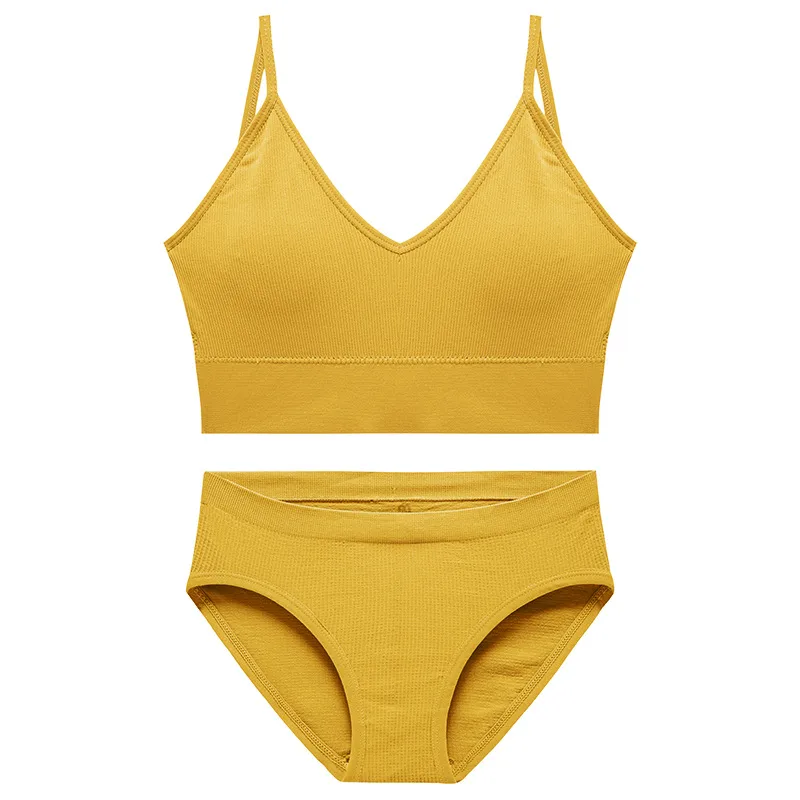 Casava Gather Breathable Bra & Panty Set