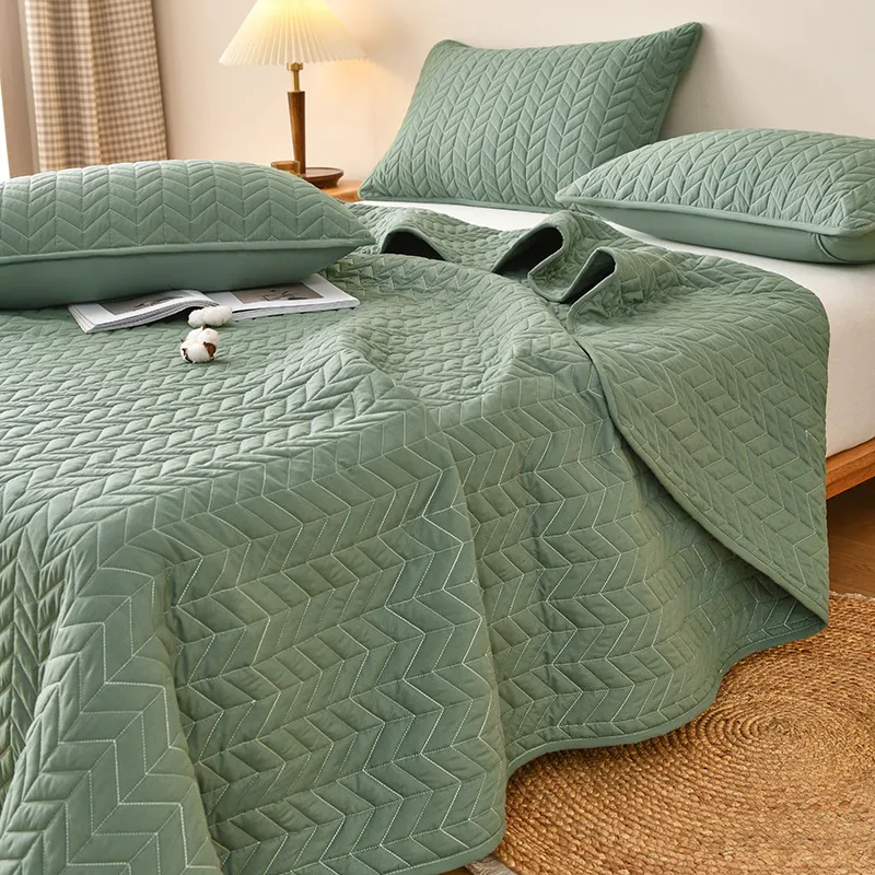 Casava Pure Cotton Quilted Bedspread Set