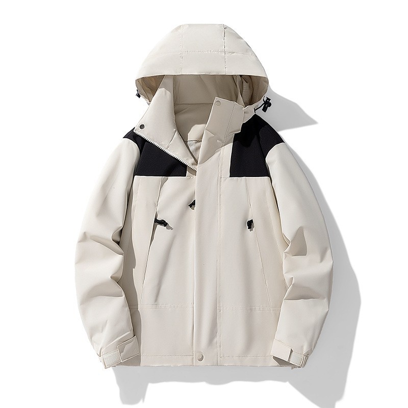 Men's Simple Style Jacket With Zipper