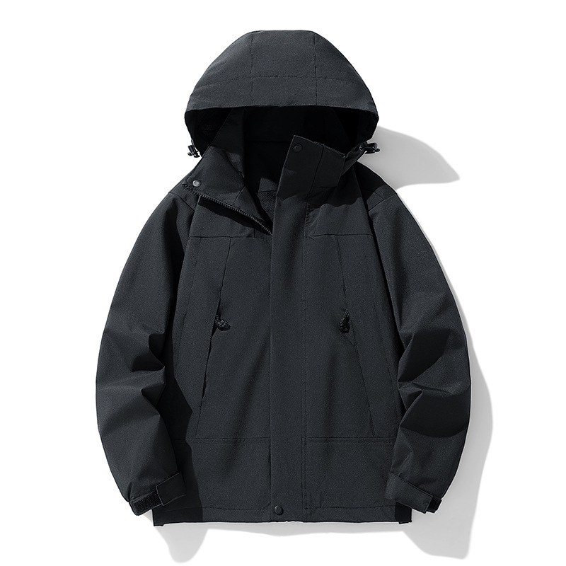 Men's Simple Style Jacket With Zipper