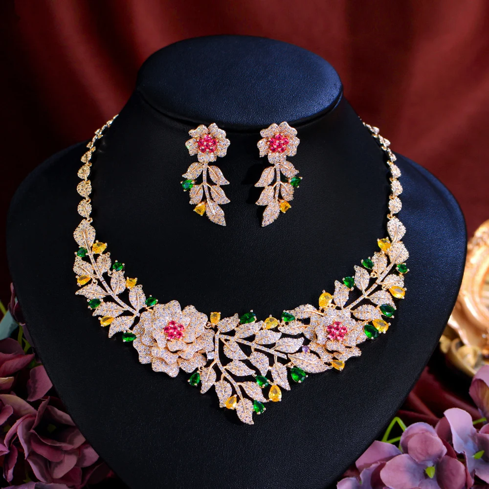 Rose Jewelry Set For Women