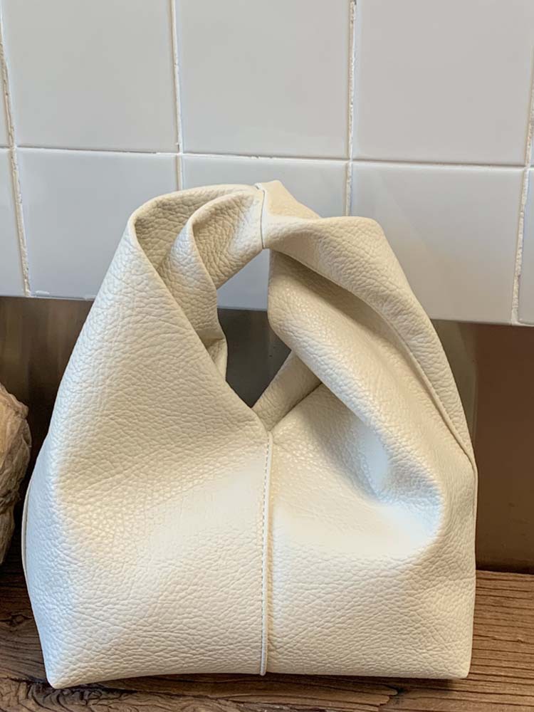 Square Artificial Leather Handbag