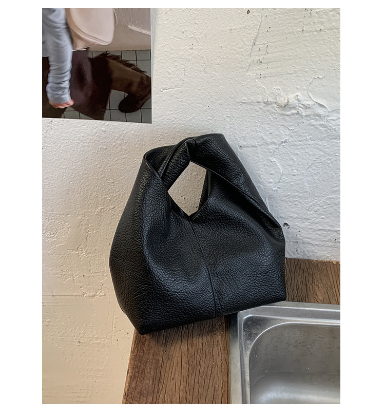 Square Artificial Leather Handbag