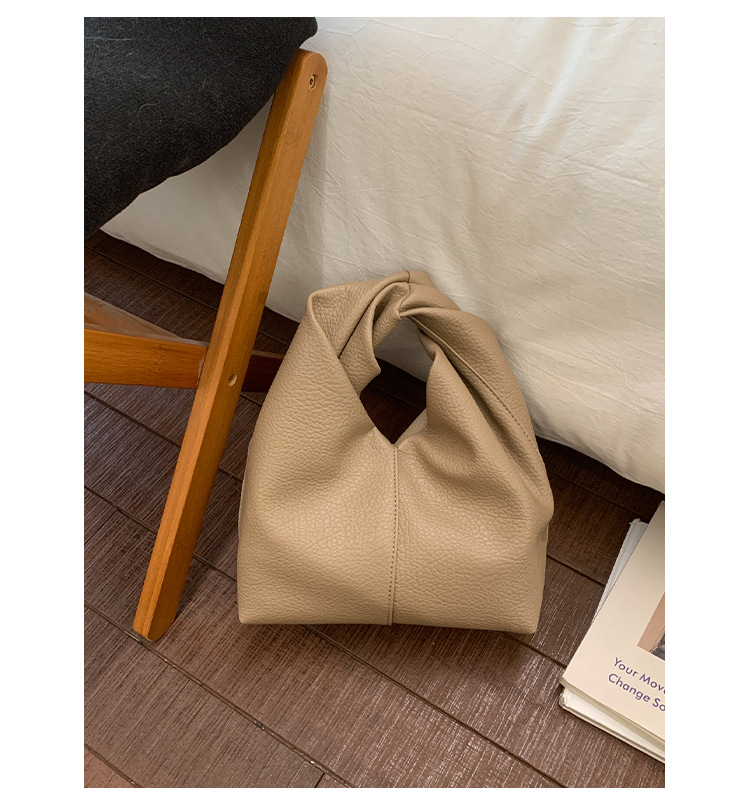 Square Artificial Leather Handbag