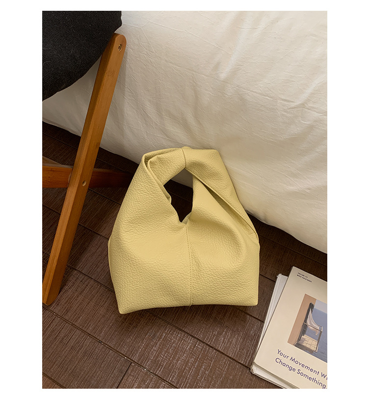 Square Artificial Leather Handbag