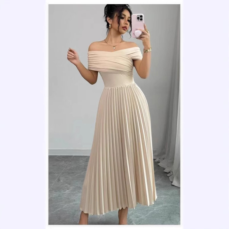 Solid Color Sleeveless Sheath Dress