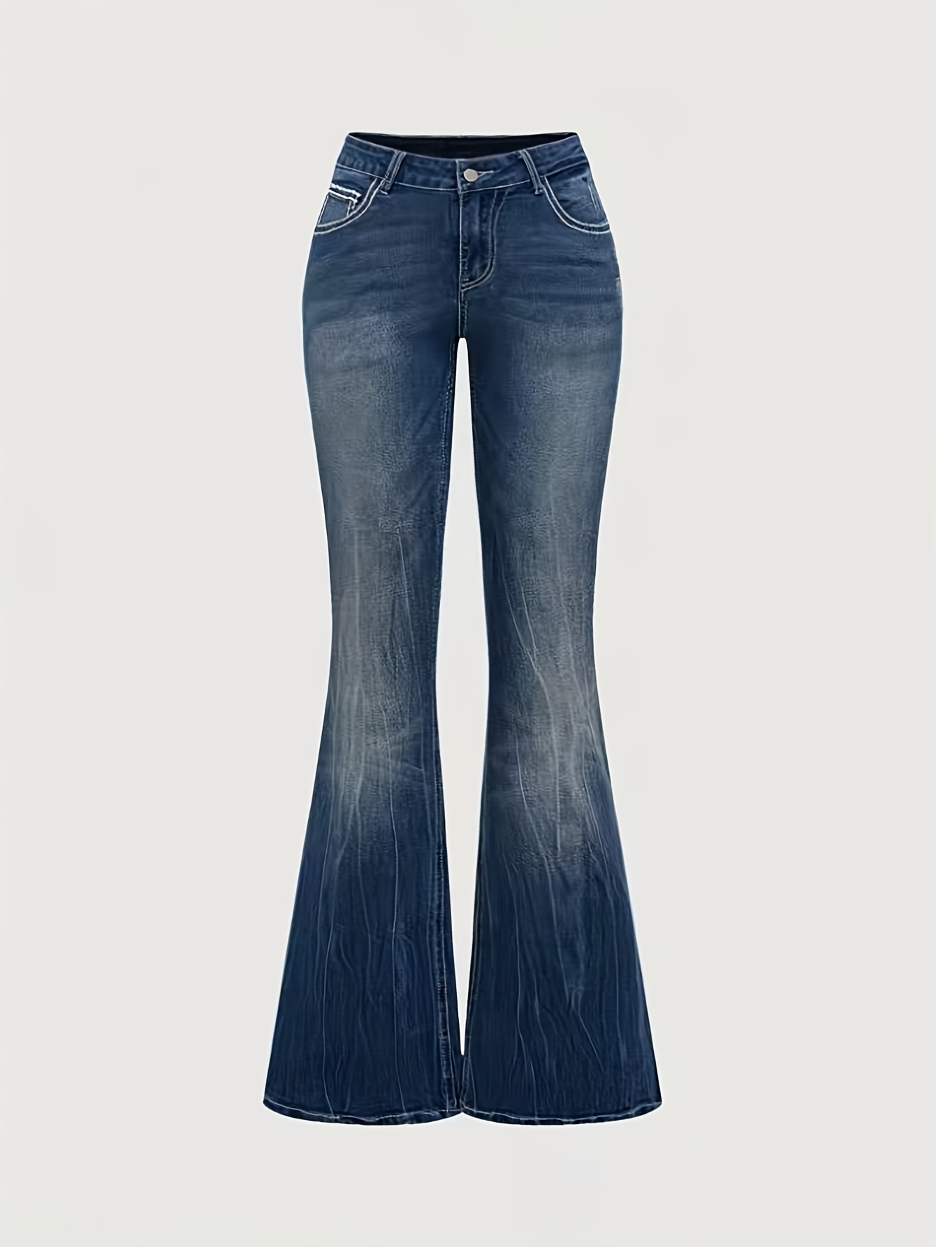 Streetwear Flared Full Length Pants