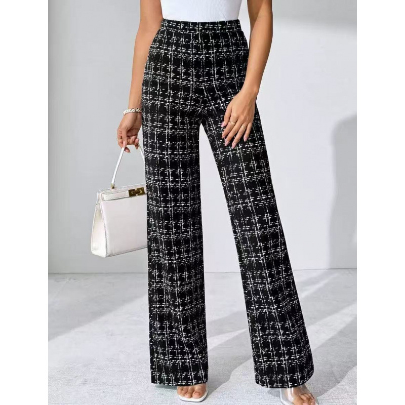 Casual Full Length Pants With Printing Pattern