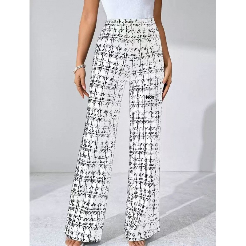 Casual Full Length Pants With Printing Pattern