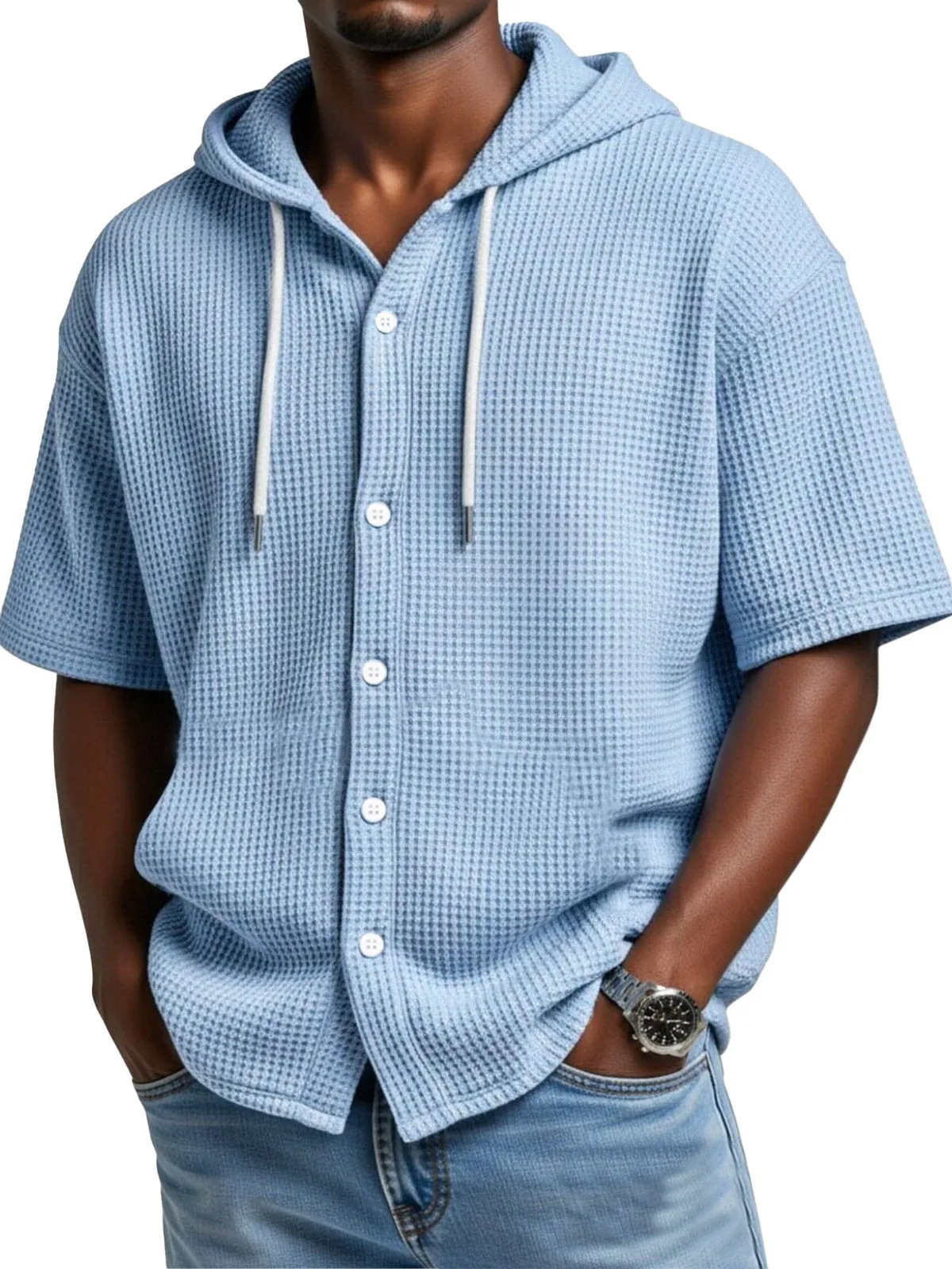 Solid Color Casual Short Sleeve Polyester T-shirt