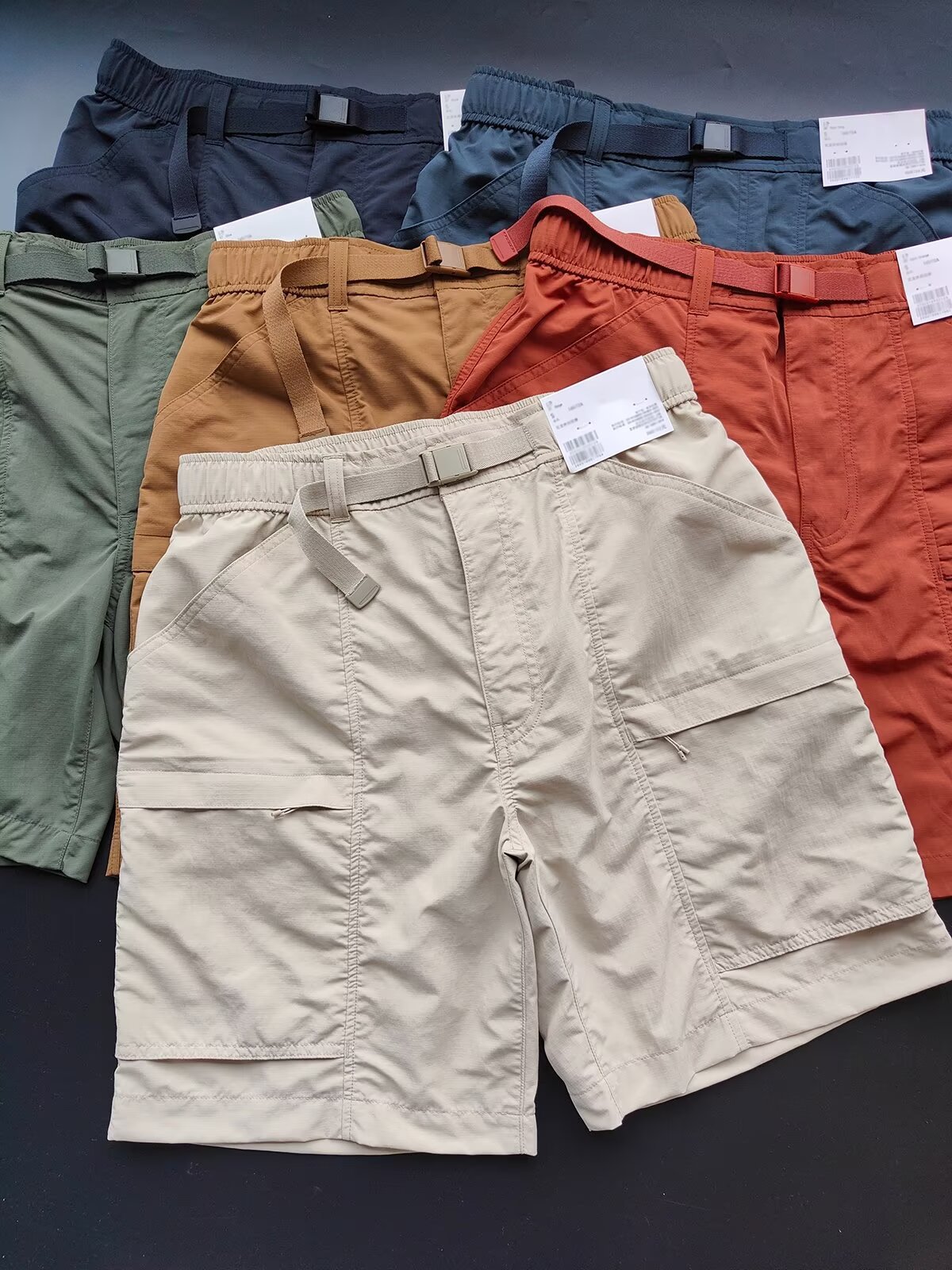 Men's Casual Knee Length Cotton Casual Pants