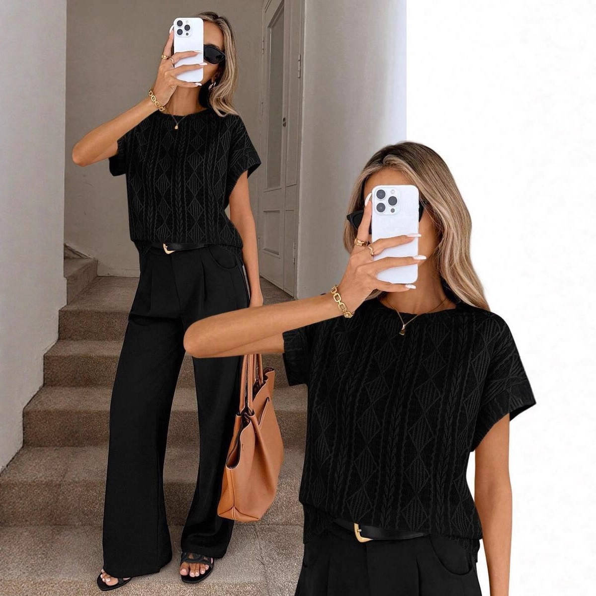 Casual Short Sleeve T-shirt