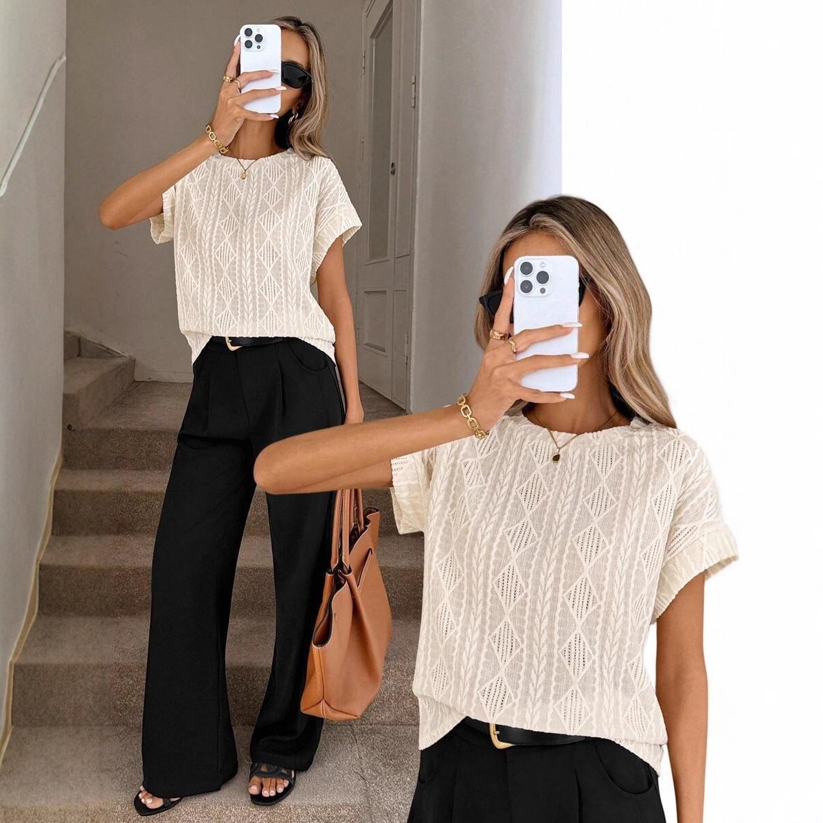 Casual Short Sleeve T-shirt