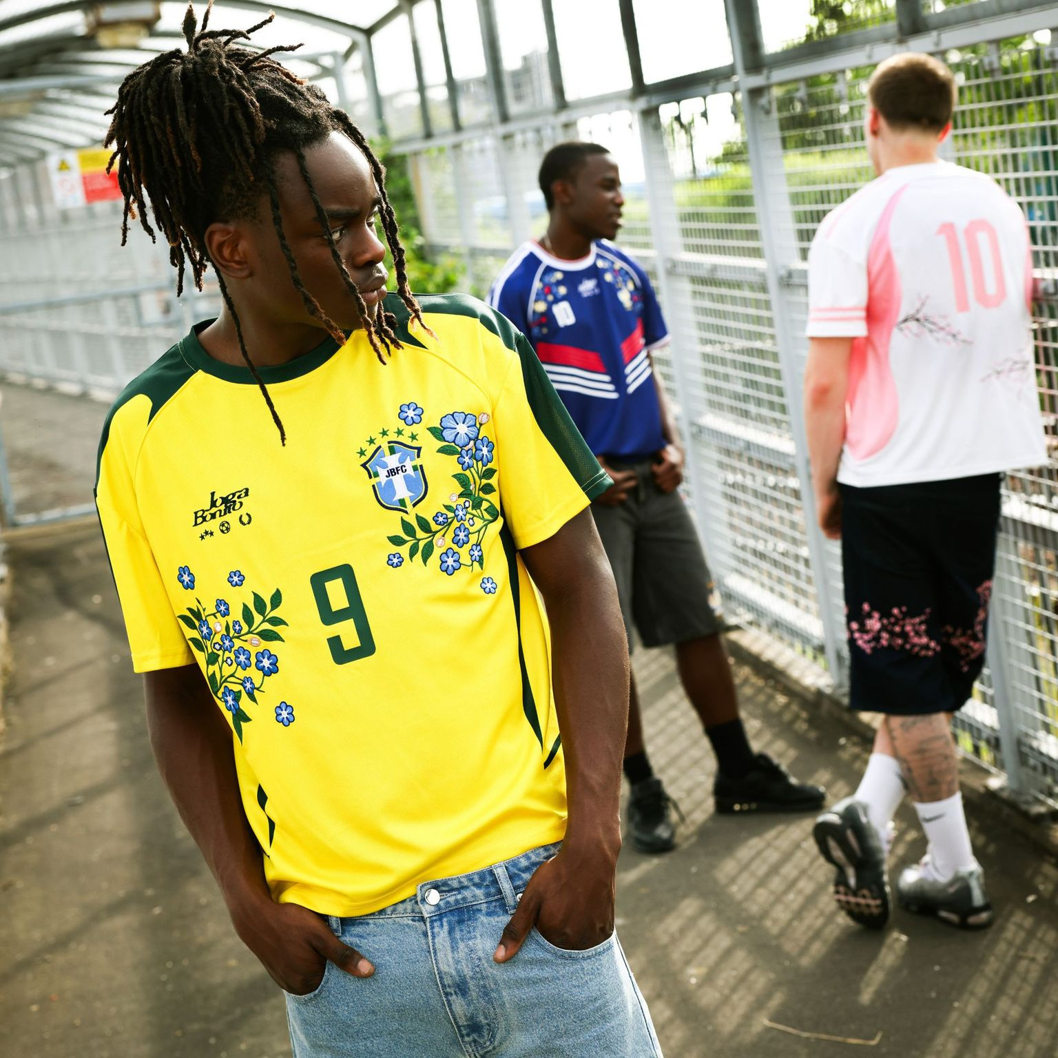 Men's Sport Polyester Football Jersey With Embroider