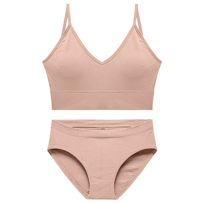 Casava Gather Breathable Bra & Panty Set