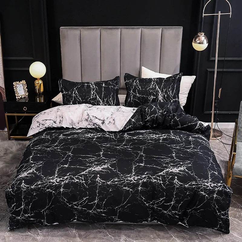 Casava Vacation Bloom Color-Block Bedding Set
