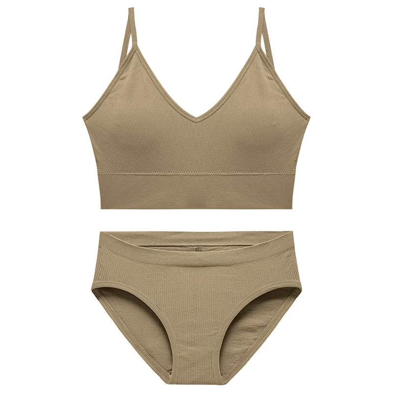 Casava Gather Breathable Bra & Panty Set