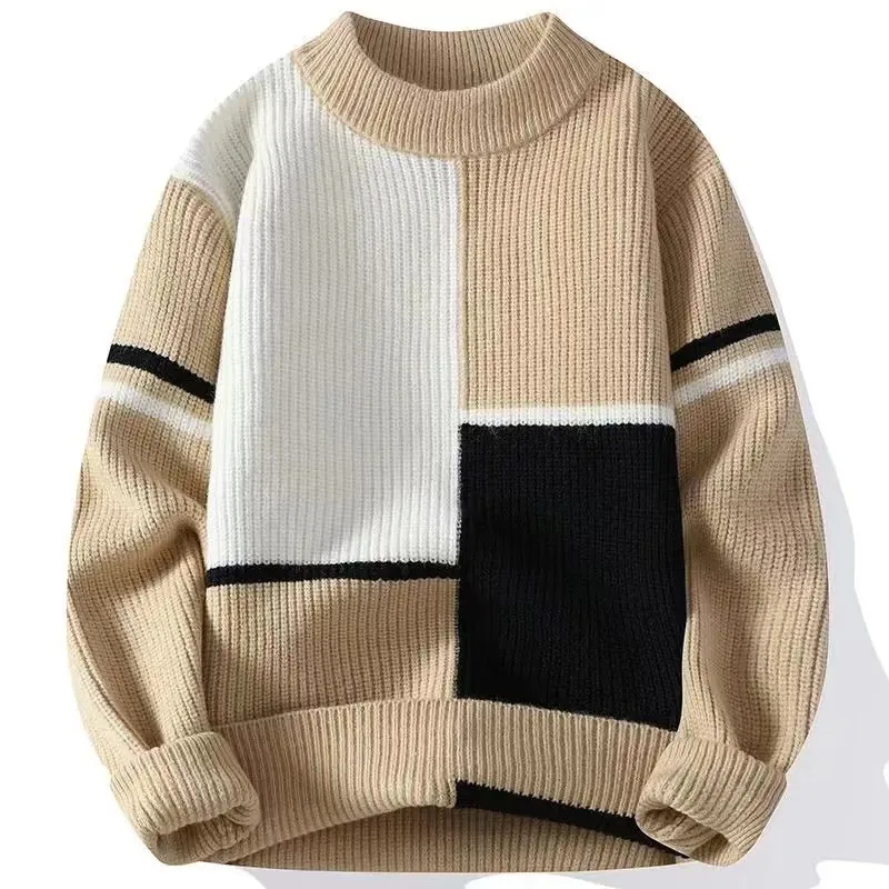 Casava Contrasting Color Sweater