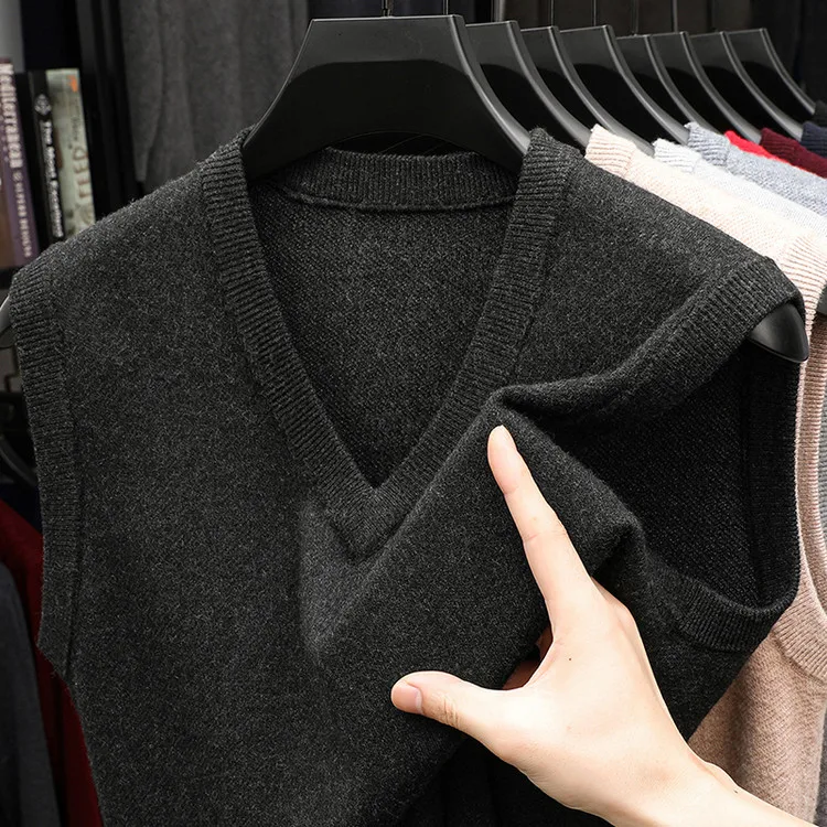 Casava Woolen Vest Thickened Sweater