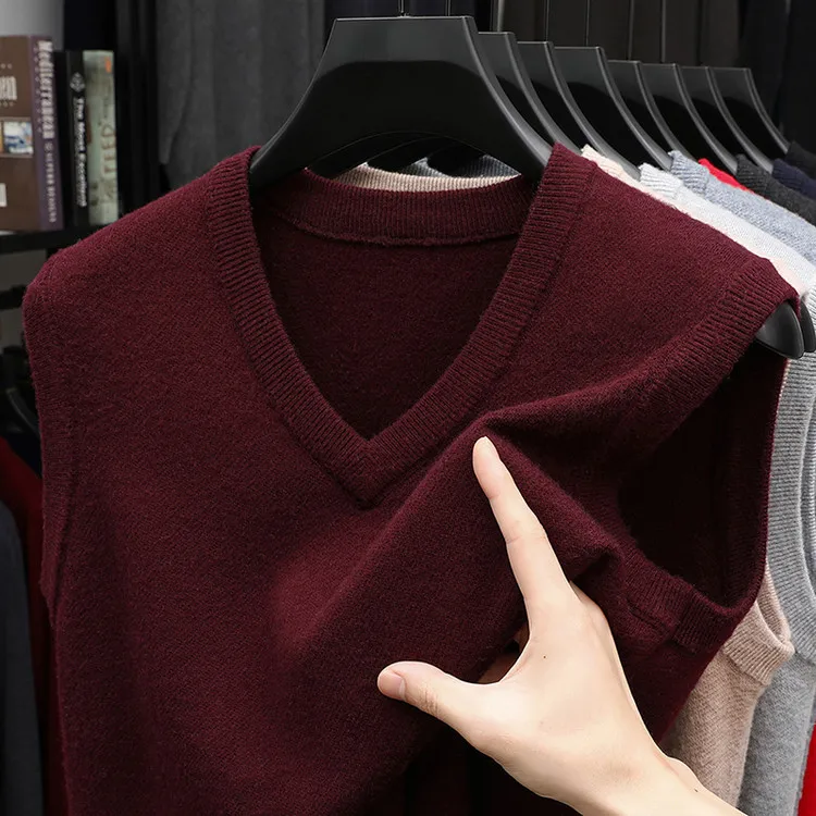 Casava Woolen Vest Thickened Sweater