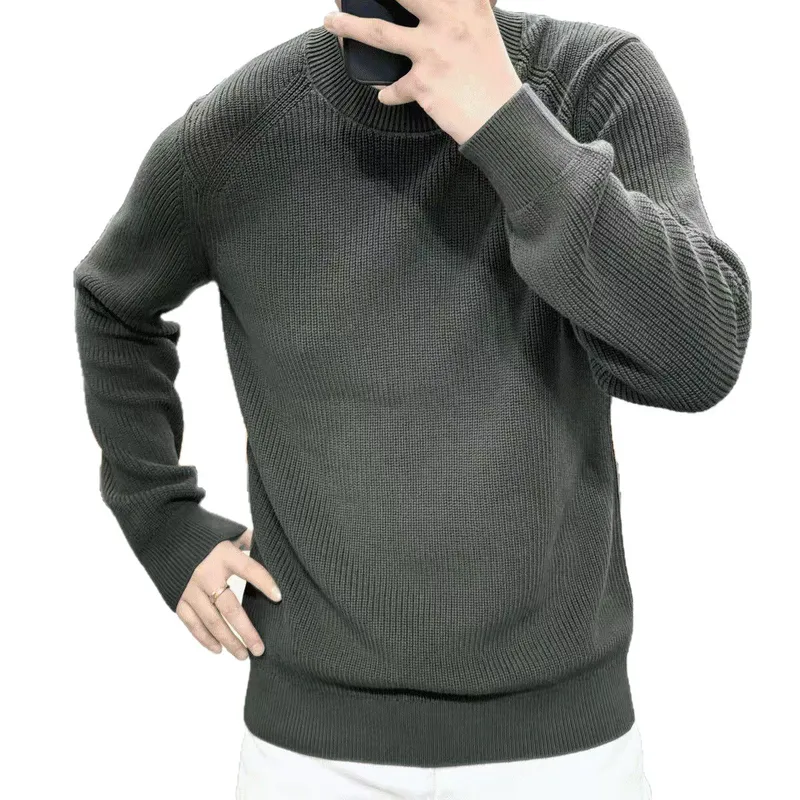 Casava Men’s Knitted Long Sleeve T-Shirt