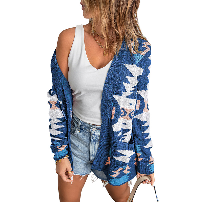 Casava Geometric Cardigan