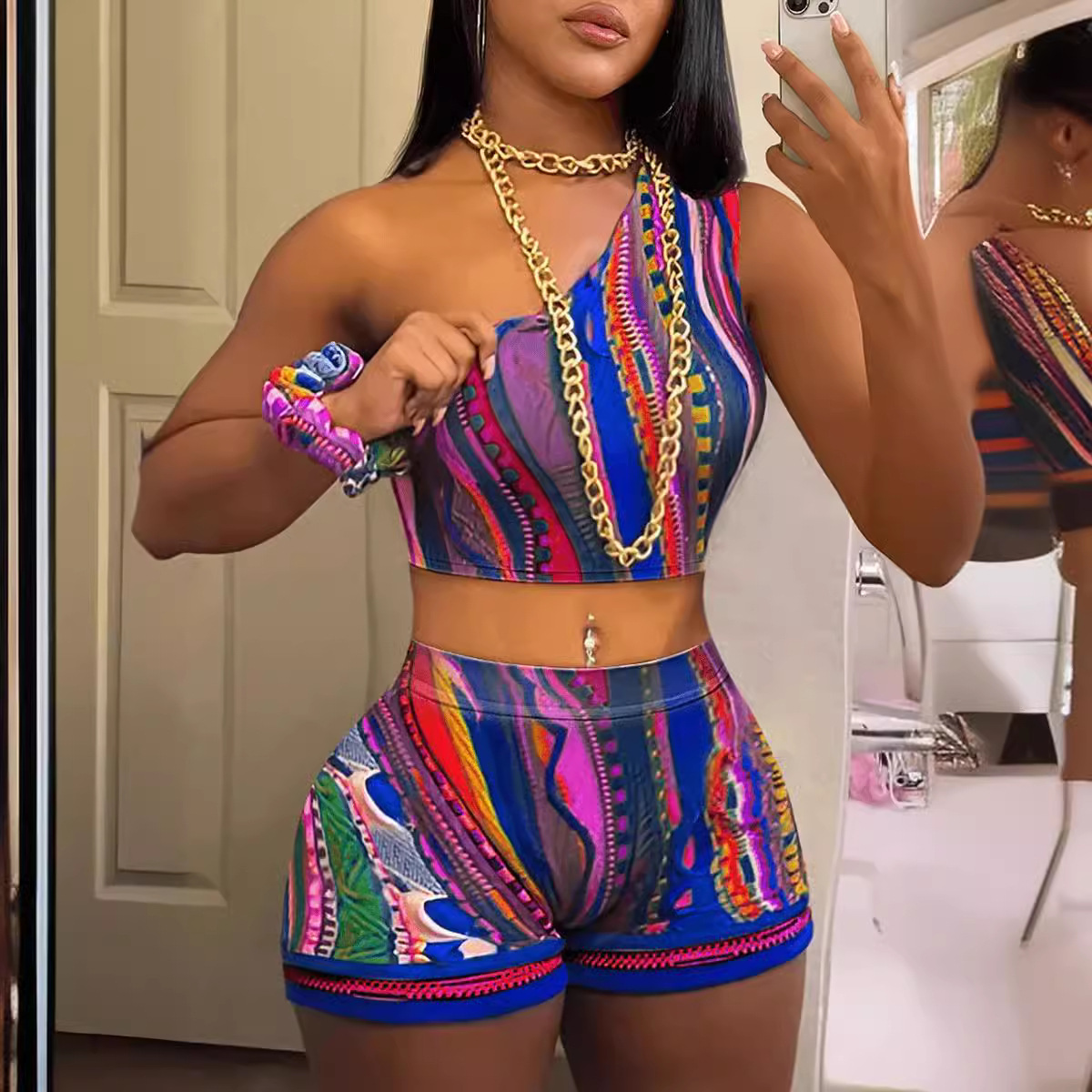 Casava Printing Pant Co-ord Set