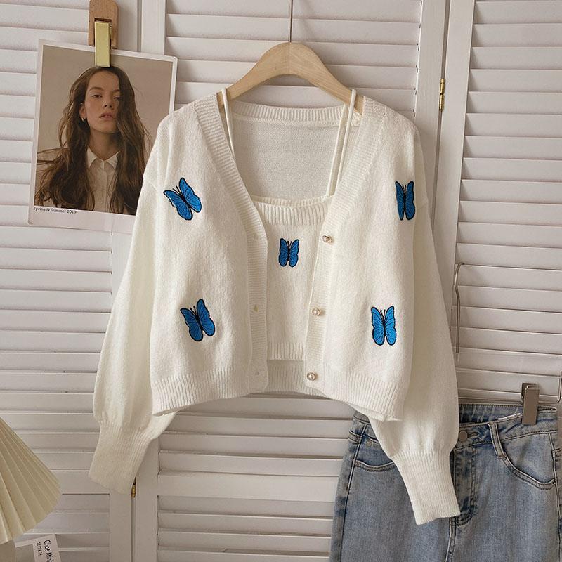 Casava Two-Piece Set Sweater Cardigan