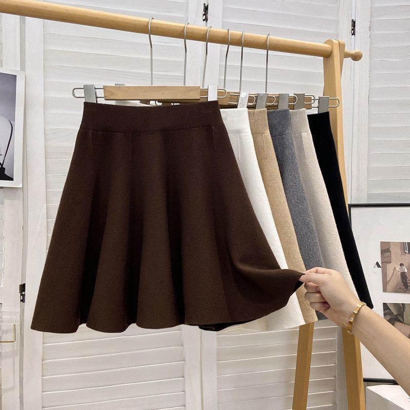 Casava High Waist Knitted Mini Skirt
