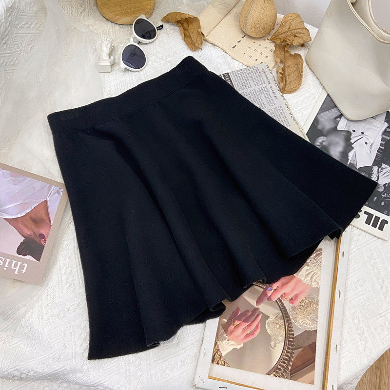 Casava High Waist Knitted Mini Skirt