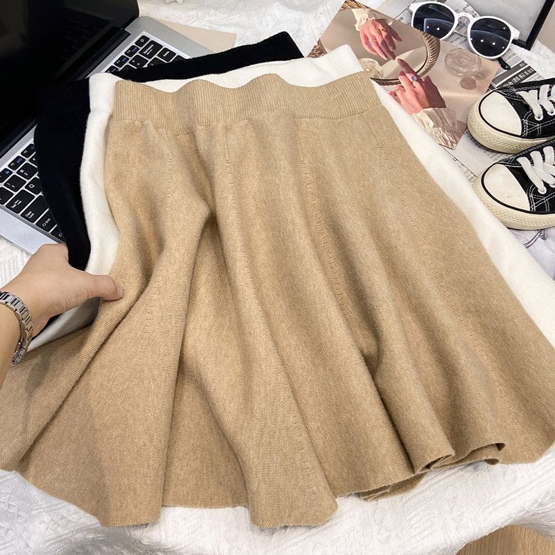 Casava High Waist Knitted Mini Skirt