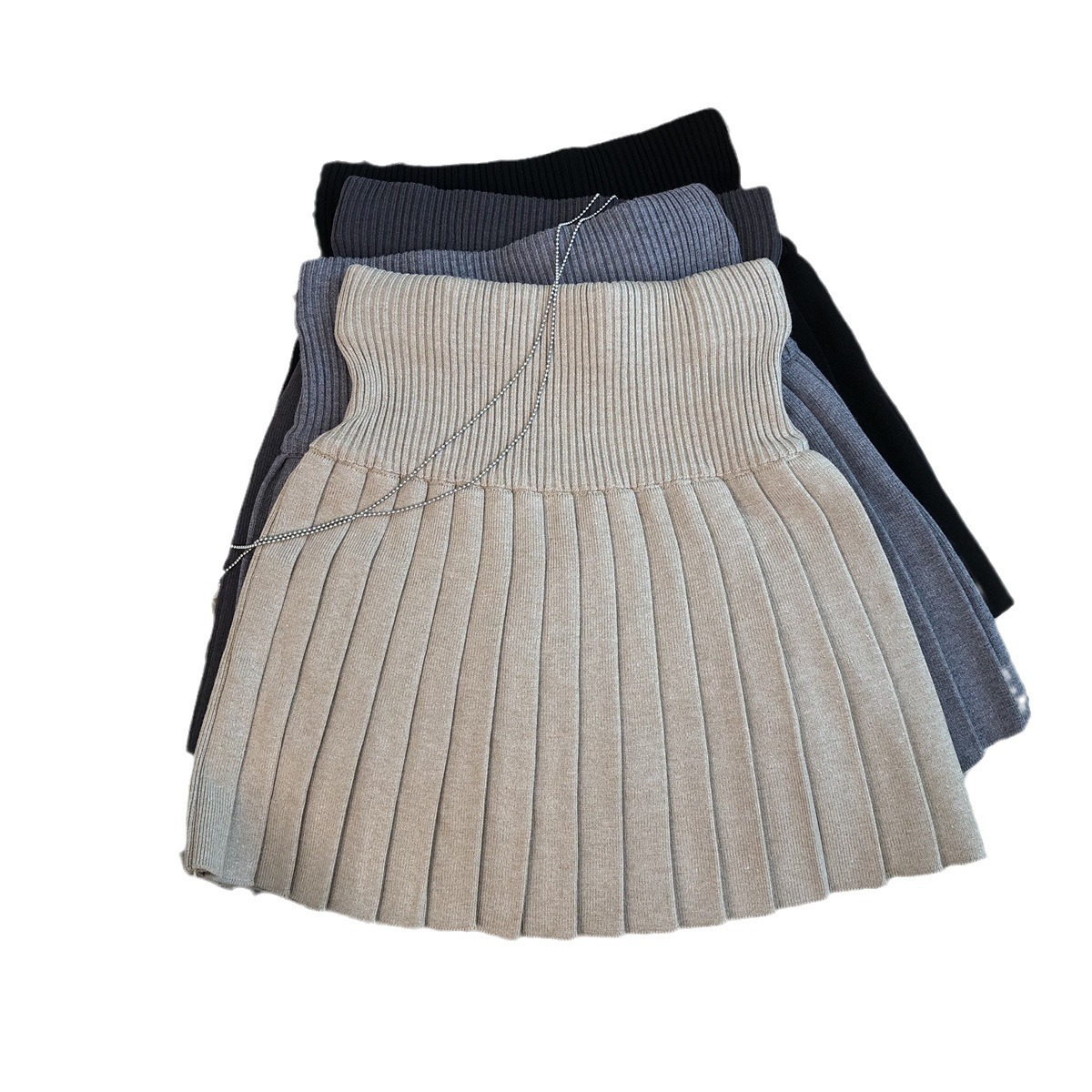 Casava Knitted A-Line Mini Skirt