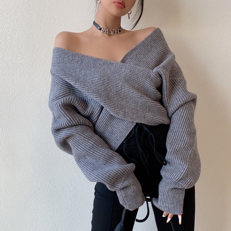 Casava Cross-Shoulder Sweater