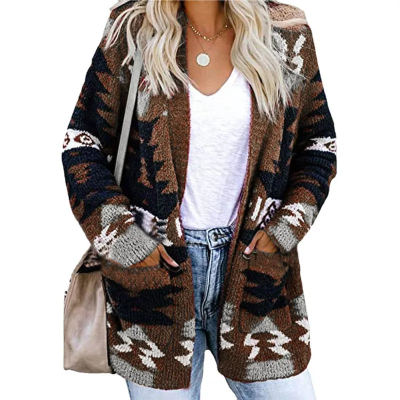 Casava Geometric Cardigan